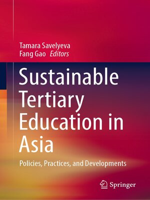 cover image of Sustainable Tertiary Education in Asia